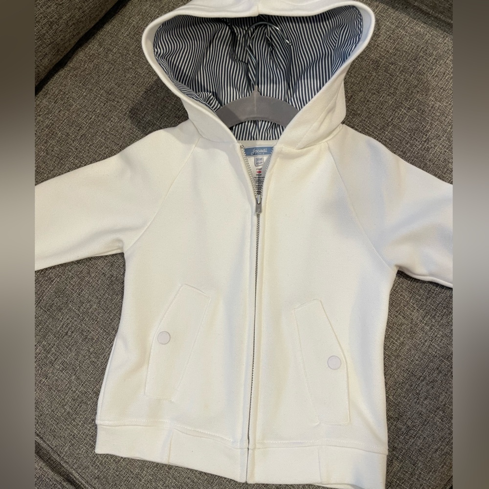 Jacadi unisex light weight zip up